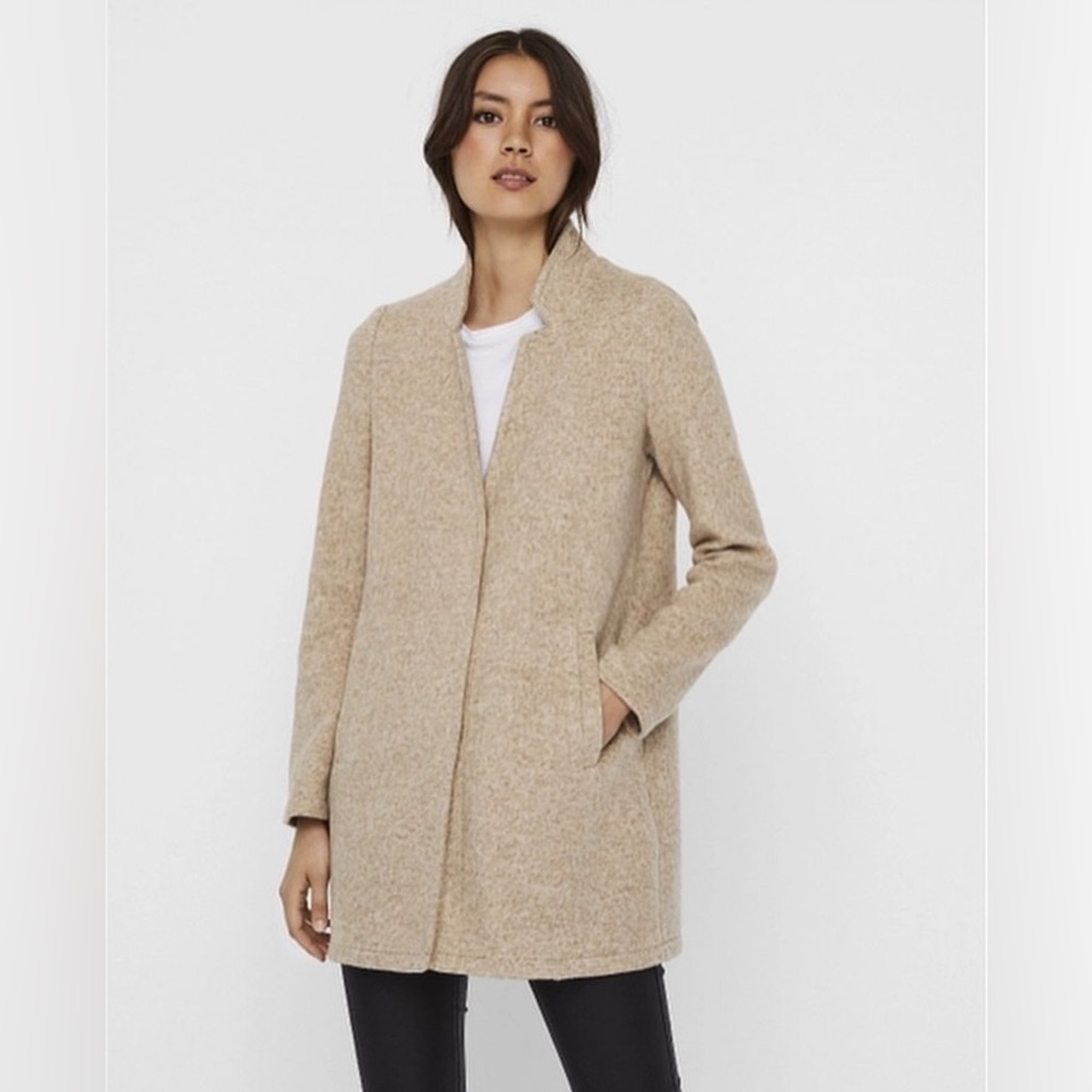 Vero Moda Tan Cape Coat